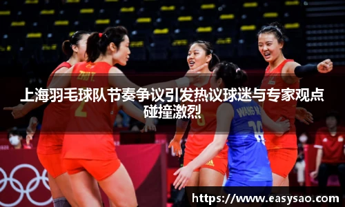 上海羽毛球队节奏争议引发热议球迷与专家观点碰撞激烈
